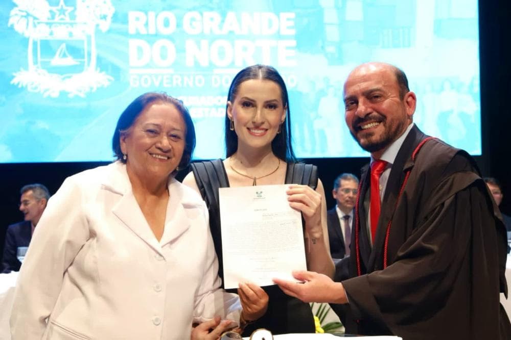 Sede-novense é empossada como Procuradora do Estado do Rio Grande do Norte