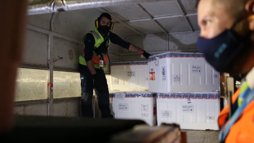 RS recebe mais de 420 mil doses de vacinas contra a Covid-19