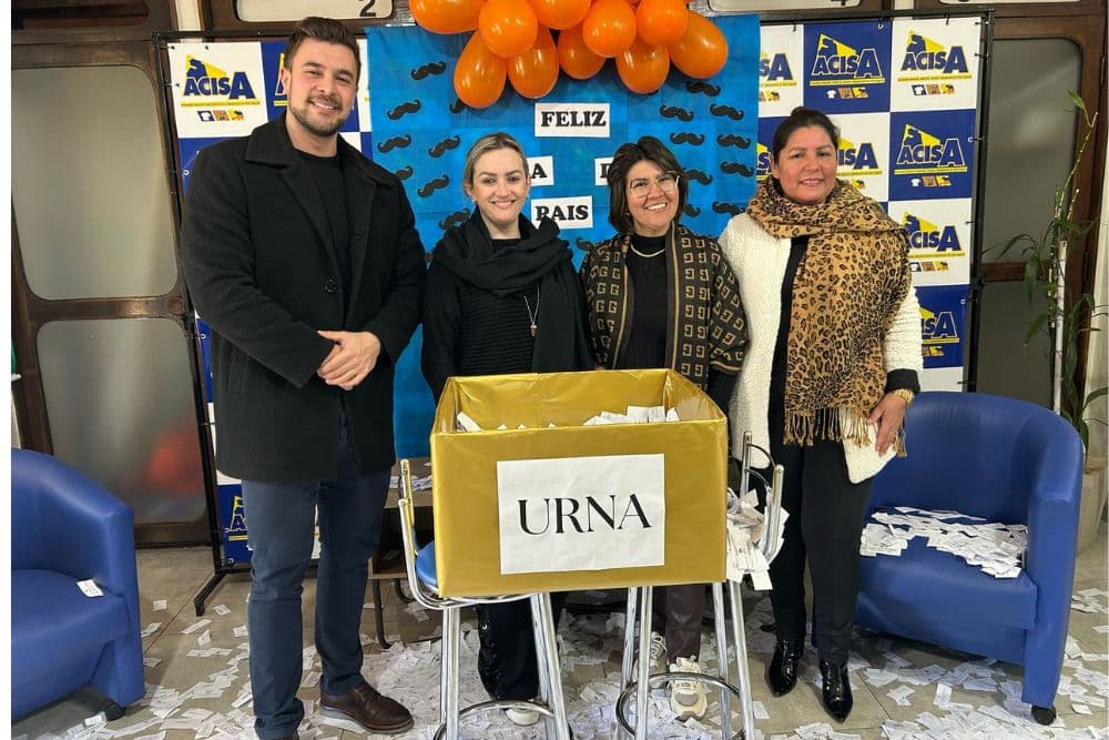 ACISA realiza sorteio da campanha de Dia dos Pais e já projeta próximas ações