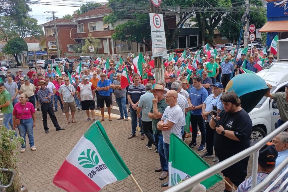 Agricultores fazem mobilizações em Ijuí e São Martinho