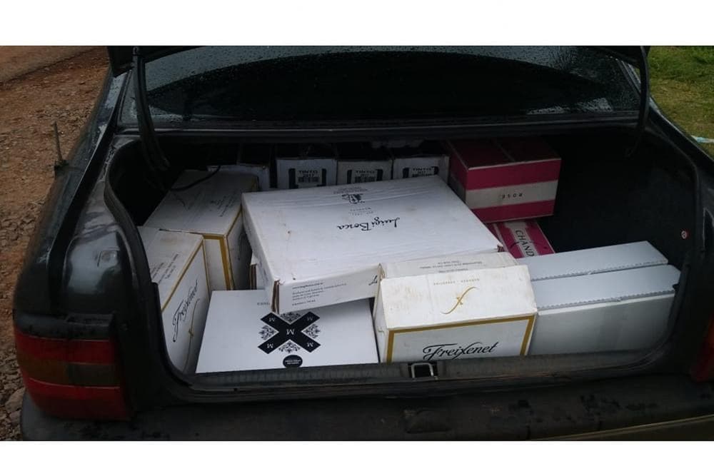 Pelotão Rodoviário de Santo Augusto apreende mercadoria contrabandeada