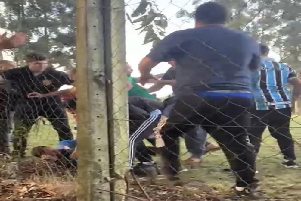Árbitro é agredido durante partida de campeonato amador em Jóia
