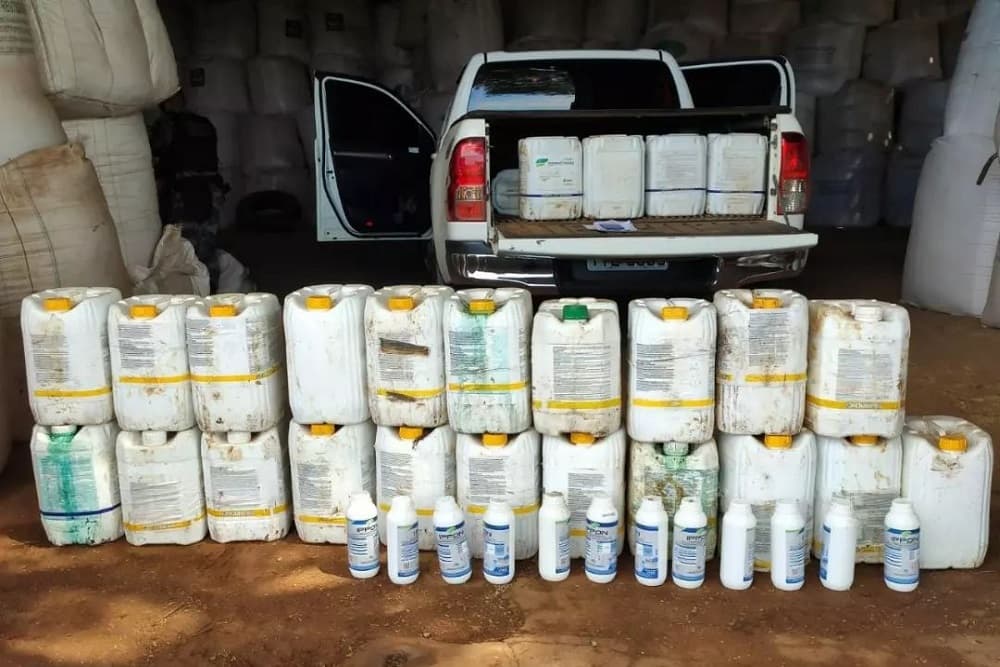 Polícia prende quadrilha que fazia contrabando de agrotóxicos em Palmeira das Missões