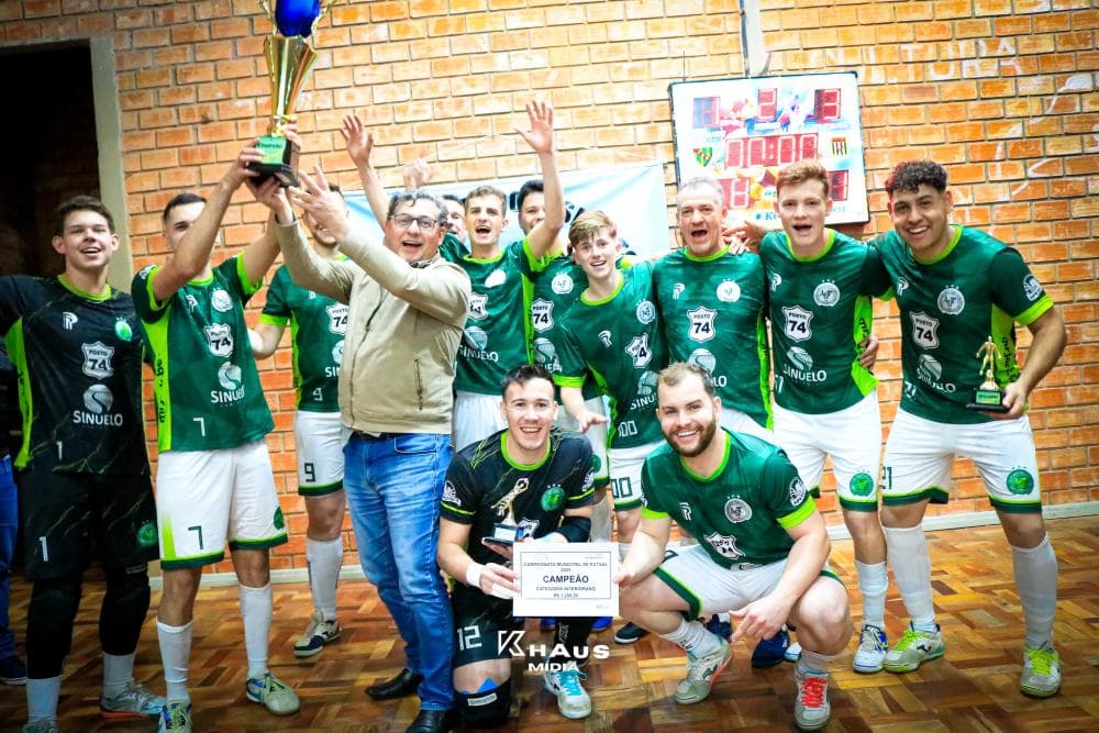 Finais do Campeonato Municipal de Futsal 2025 de São Martinho emocionam o público e consagram campeões em diversas categorias