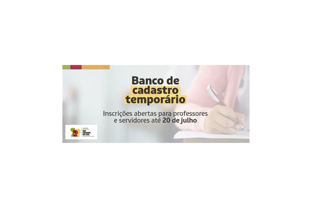 Prazo de inscrição em cadastro reserva da Seduc termina nesta quinta