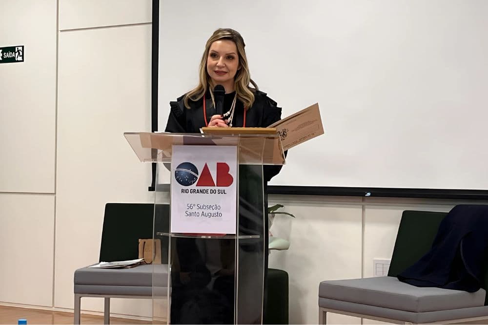 Janassana Indiara é empossada presidente da 56ª Subseção da OAB em evento solene
