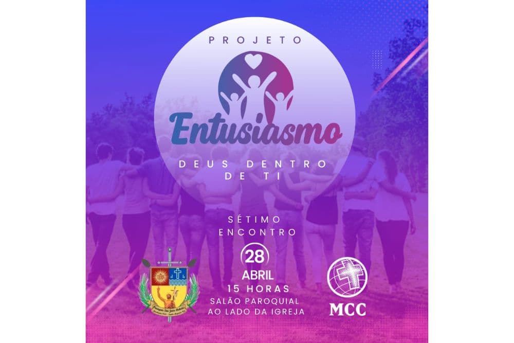Projeto Entusiasmo realiza sétimo encontro na segunda-feira em Santo Augusto