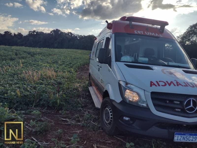 Panambi: Agricultor sofre mal súbito durante trabalho na colheita da soja