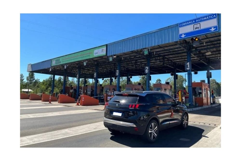 Cobrança de pedágio será retomada em oito praças da EGR nesta segunda-feira