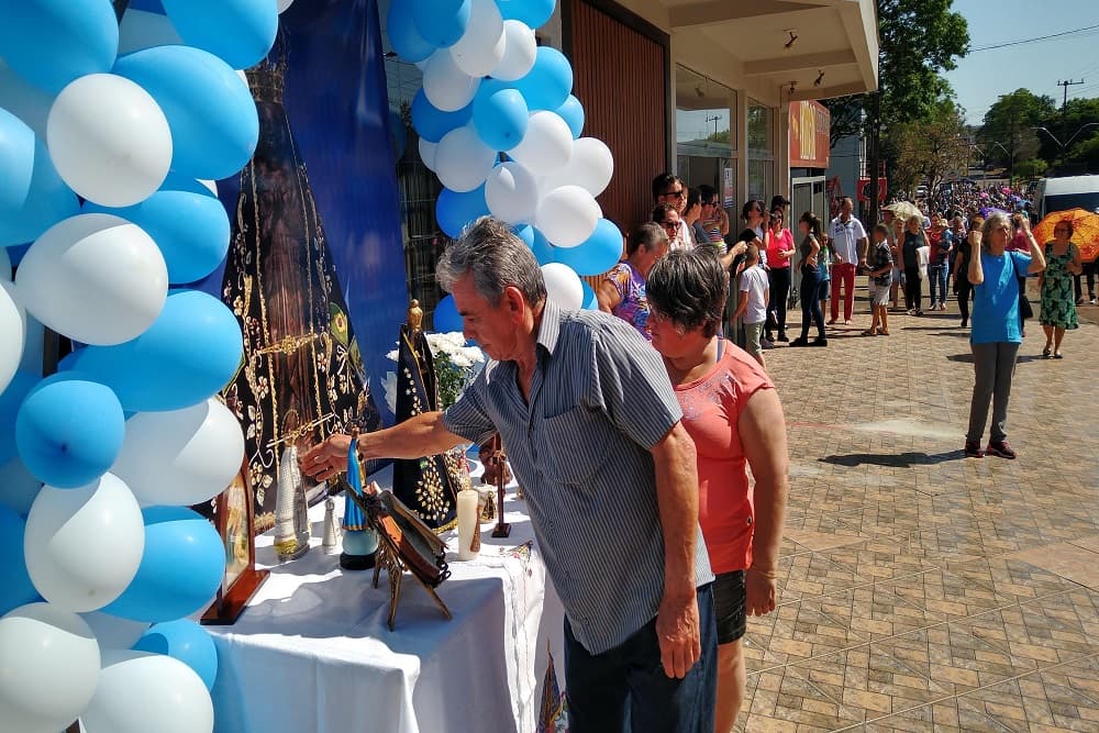 Romaria em honra a Nossa Senhora Aparecida será nesta quinta-feira em Santo Augusto