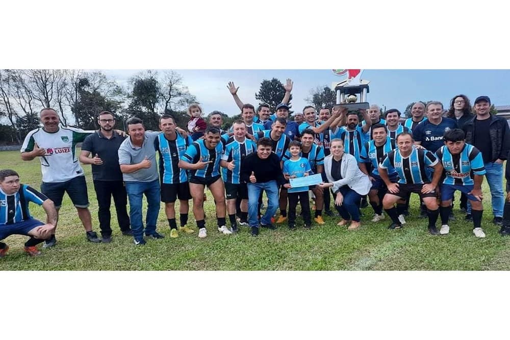 Grêmio é campeão municipal de futebol de campo categoria Master 43 anos/ 2023
