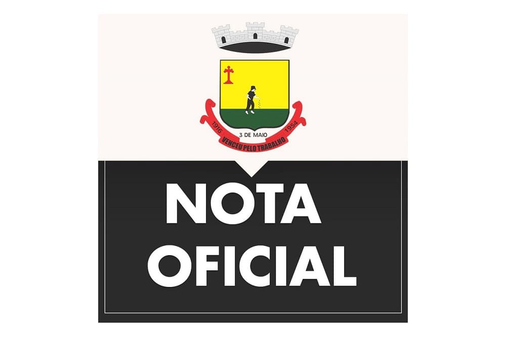Prefeitura de Três de Maio emite nota sobre morte de criança