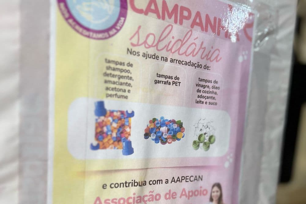 Campanha de arrecadação de tampinhas e lacres segue até 10 de maio em apoio à AAPECAN