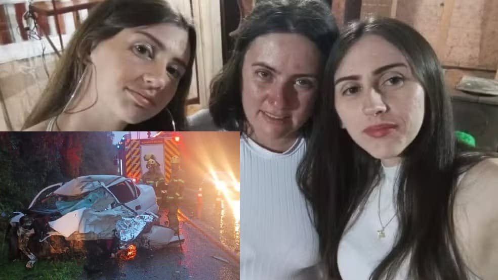 Mãe e duas filhas morrem em colisão frontal no Norte do RS