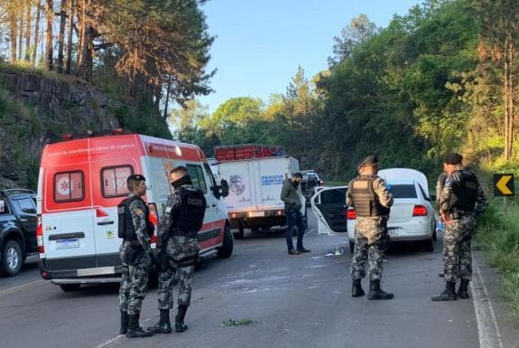 Cinco homens morrem em confronto com policiais militares em Caxias do Sul, diz BM