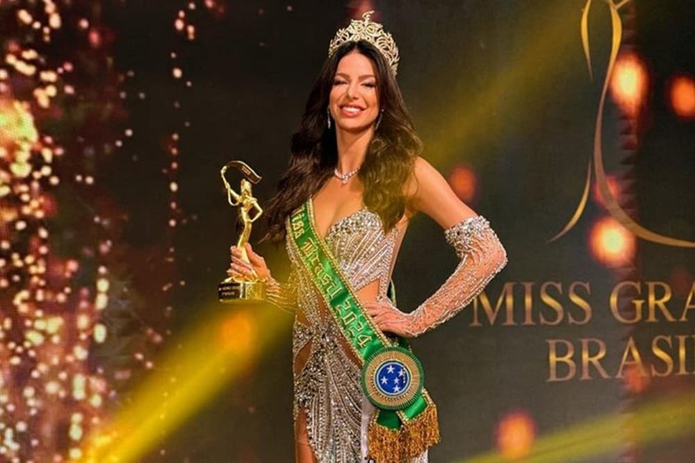 Gaúcha Talita Hartmann vence o Miss Grand Brasil 2024