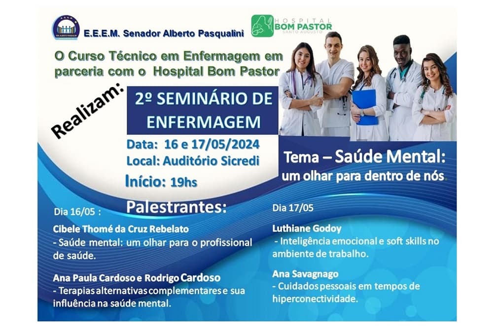 2º Seminário de Enfermagem terá como temática a saúde mental