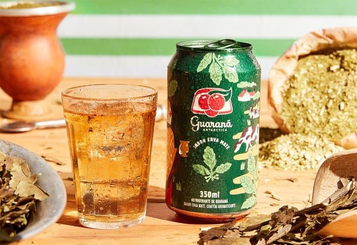 Guaraná Antarctica lança refrigerante de erva-mate fabricado no RS