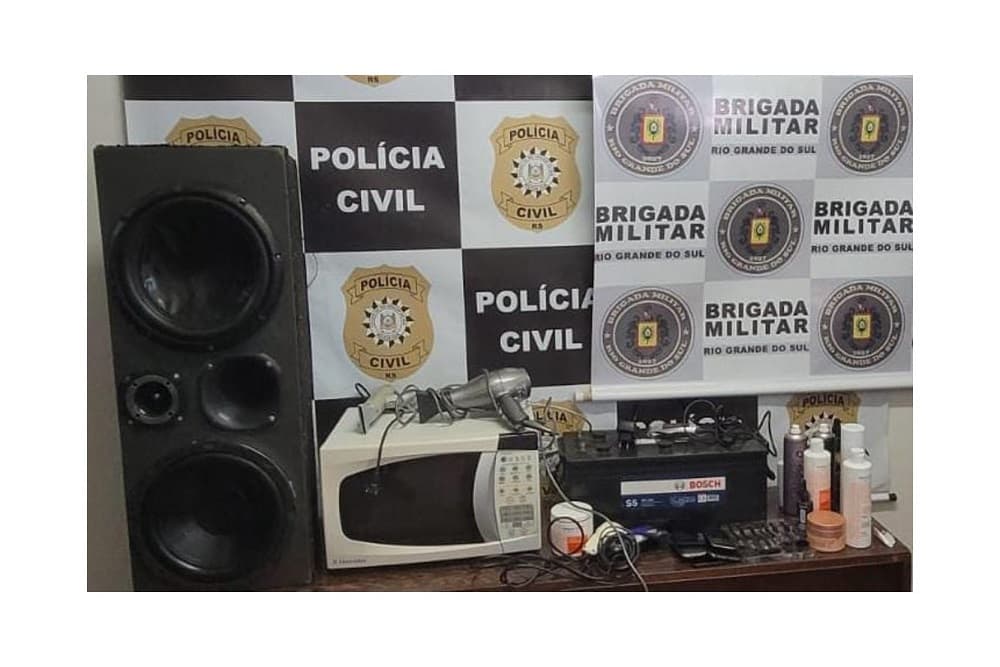 Foragido da justiça é preso suspeito de realizar diversos furtos em Campo Novo