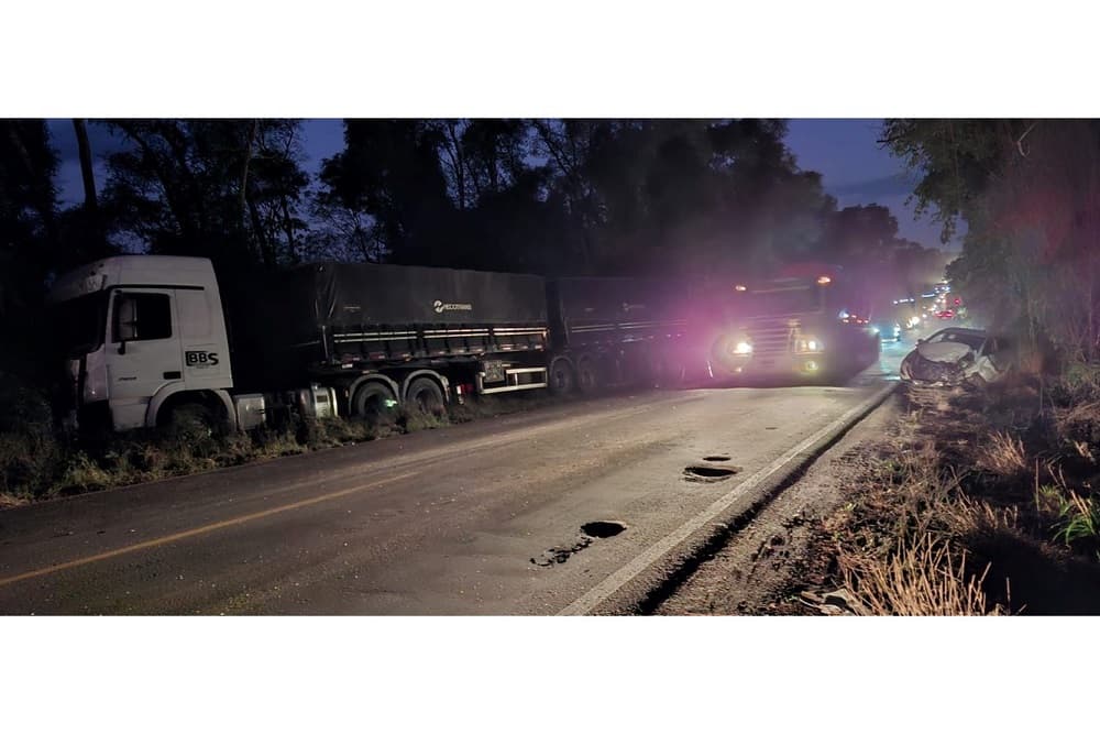 Condutor é preso por embriaguez ao volante após acidente na ERS-342