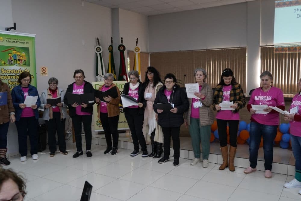 São Martinho realiza 1ª Conferência Municipal da Pessoa Idosa