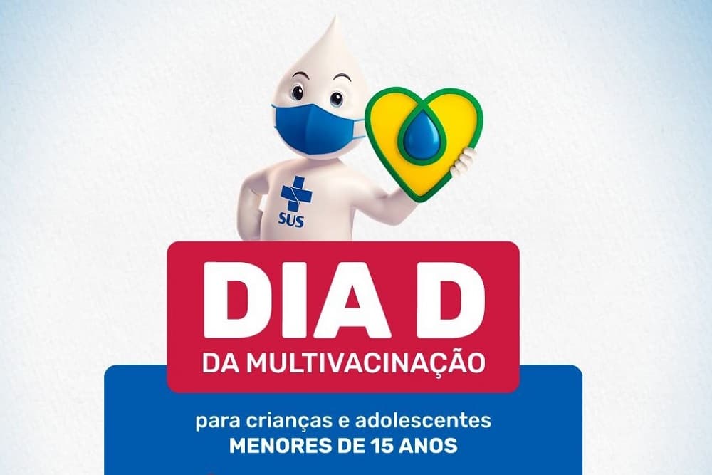 DIA D| Unidades de Saúde estarão abertas neste sábado para Multivacinação