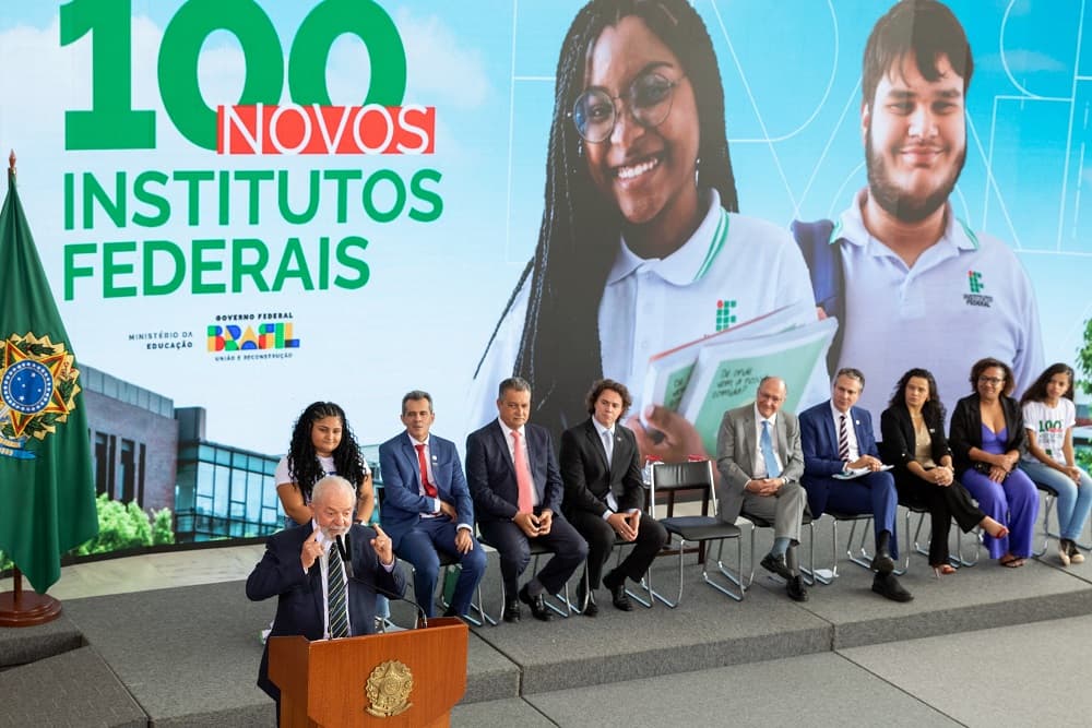 Governo anuncia criação de 100 novos Institutos Federais