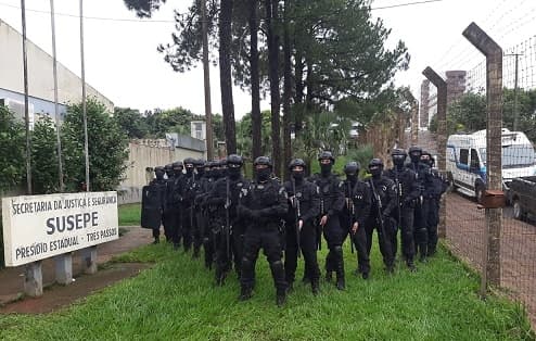 Susepe deflagra revista no presídio de Três Passos