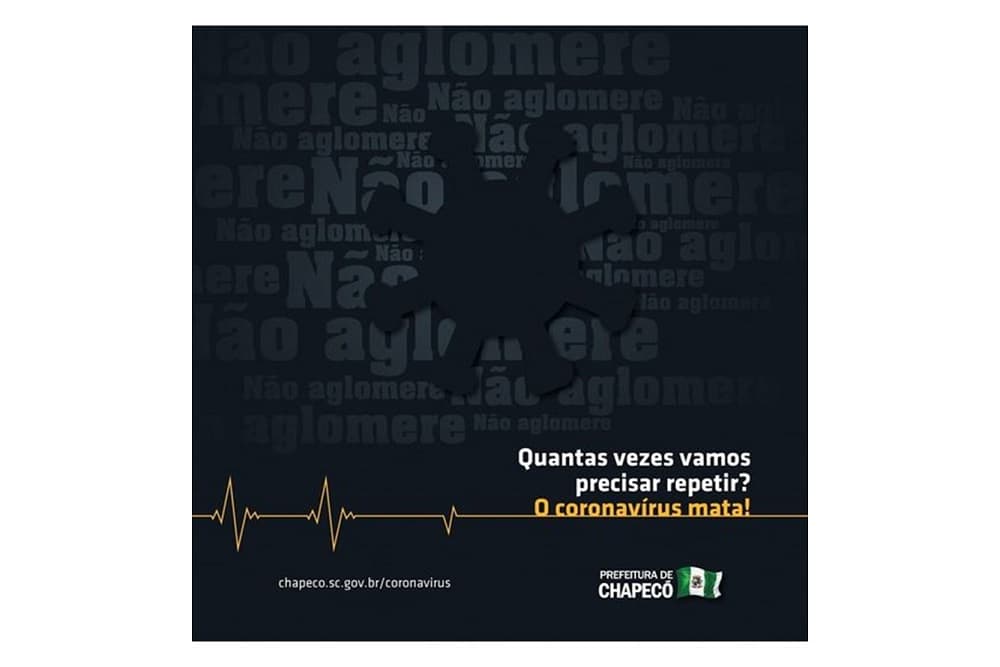 Em vídeo impactante, Prefeitura de Chapecó diz que sistema de saúde entrou em colapso