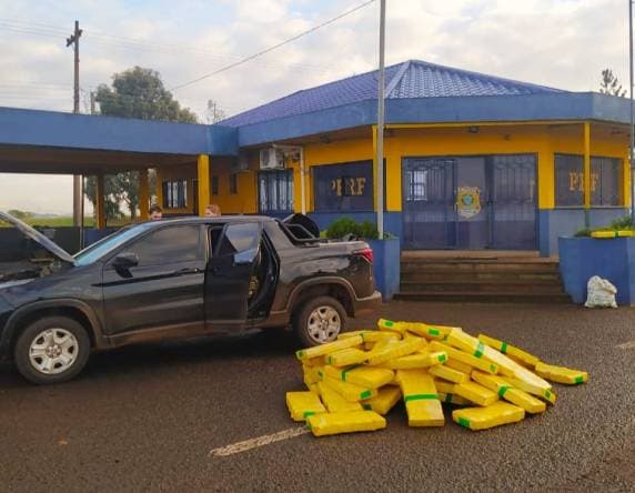 PRF prende traficante e apreende meia tonelada de maconha em Muitos Capões