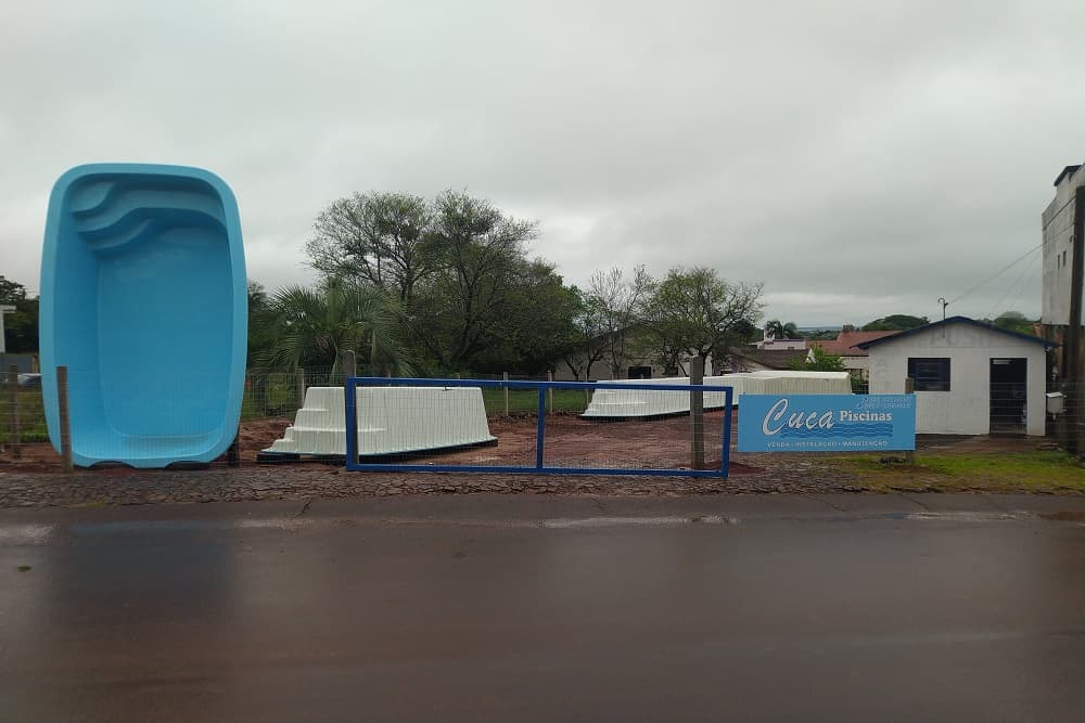 Cuca Piscinas inaugura em Santo Augusto