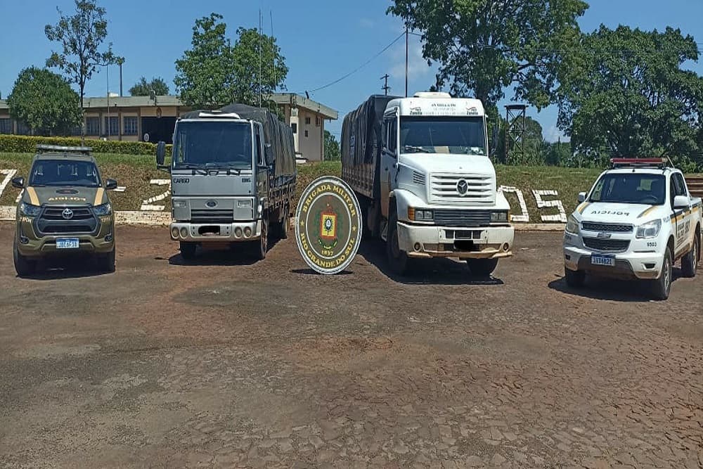 Brigada Militar realiza três prisões pelo crime de descaminho em Tiradentes do Sul