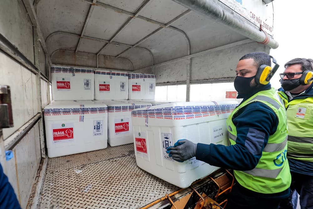 Santo Augusto recebe nova remessa de doses de vacinas contra Covid-19