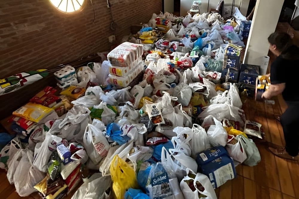 Cavalgada do Bem arrecada 2.500 kg de alimentos em Santo Augusto