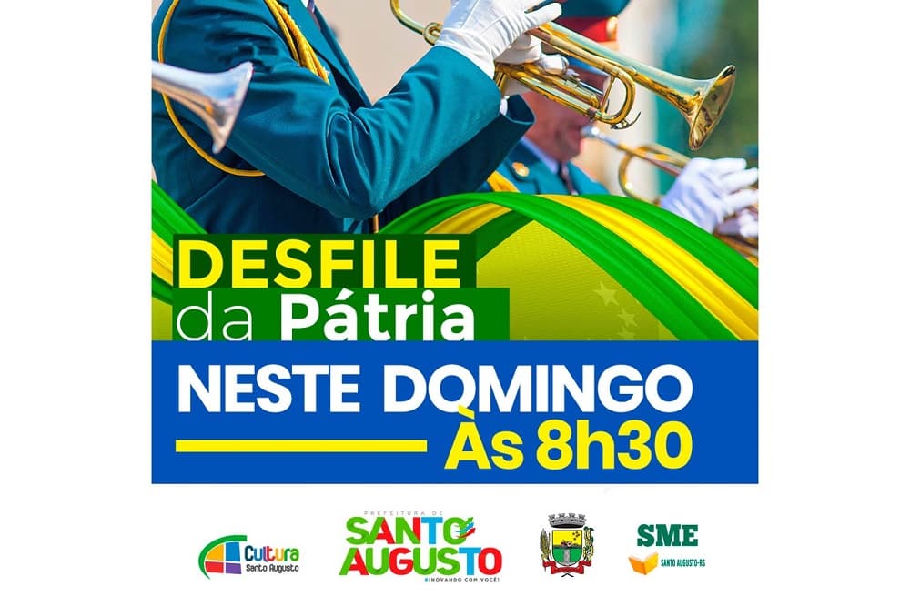 Desfile Cívico Estudantil será no próximo domingo