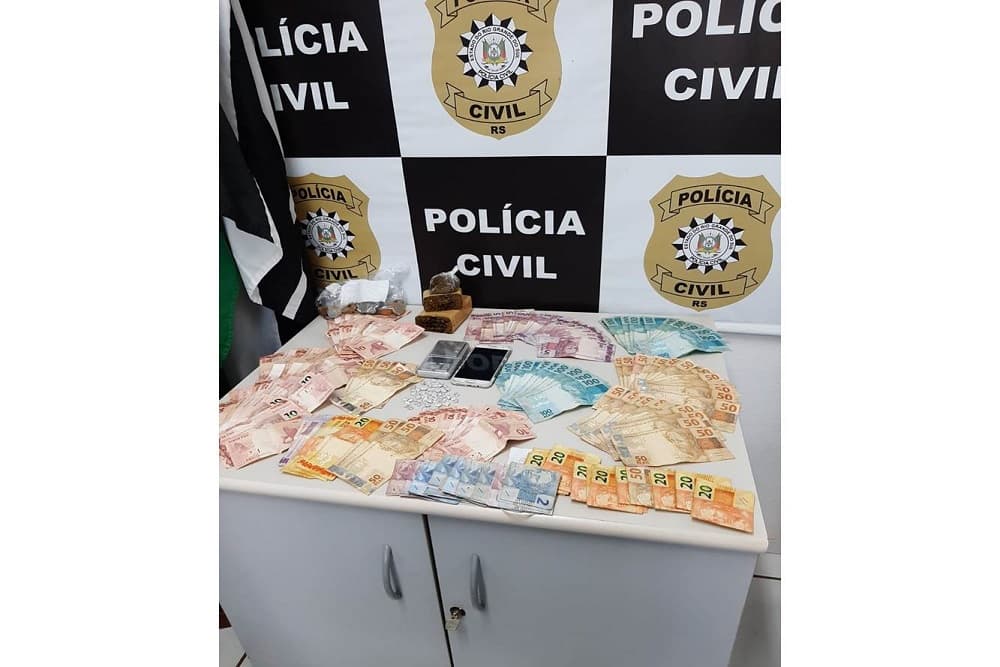 Casal é preso por tráfico de drogas em Santo Augusto