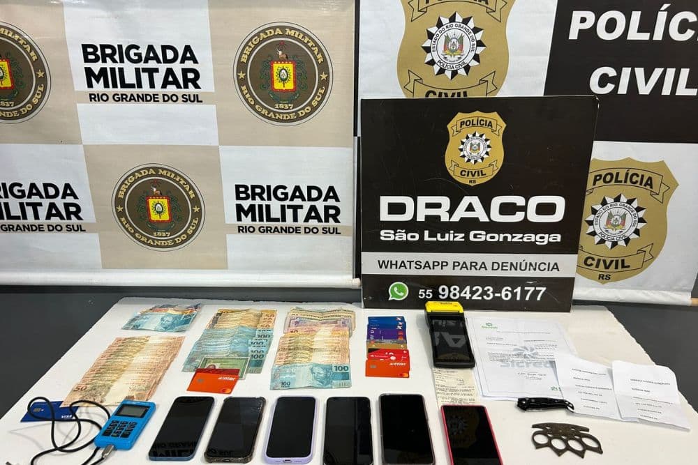 Policiais evitam golpe de R$ 200 mil reais e prendem cinco pessoas em São Luís Gonzaga