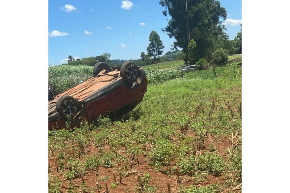 Idoso morre após capotar veículo no interior de Nova Candelária