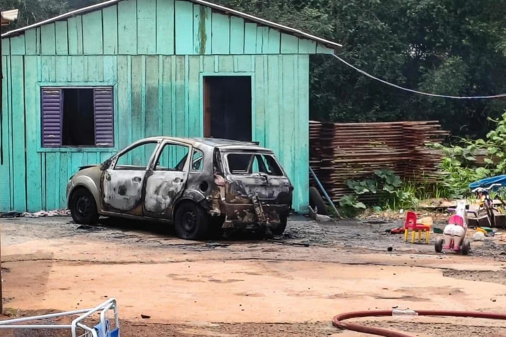 Suspeito de matar criança de 10 anos a tiros durante briga com vizinho no norte do RS é preso em SC
