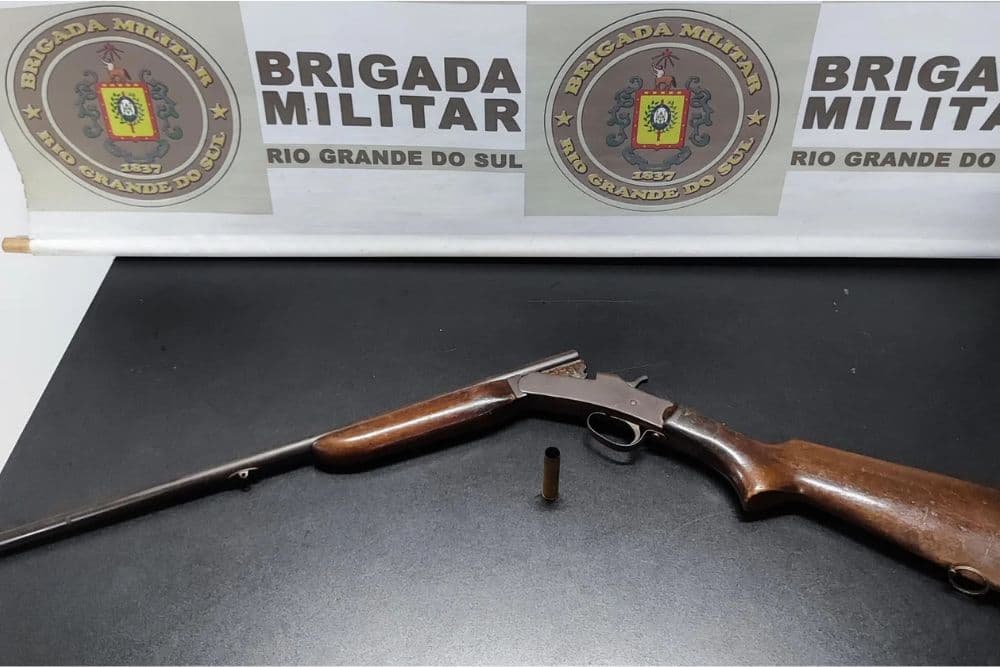 Genro mata sogro a tiros e é preso em Ametista do Sul