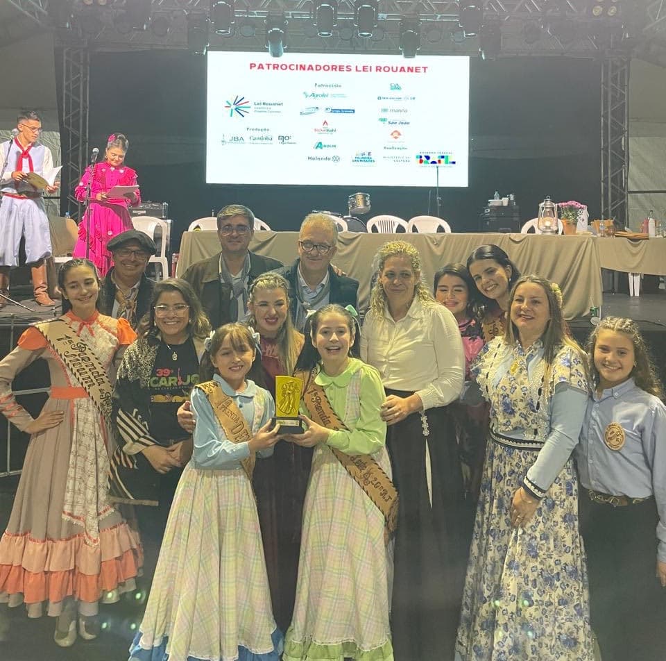 CTG Pompílio Silva conquista primeiro lugar no Carijo em Dança e celebra mais um pódio para Santo Augusto