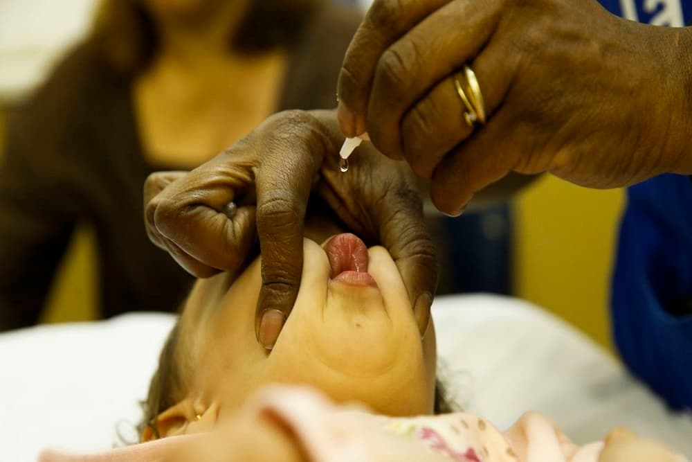 Ministério da Saúde prorroga Campanha Nacional de Vacinação contra Poliomielite e Multivacinação