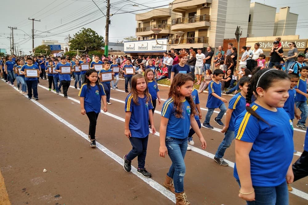 Alteração no horário do Desfile Cívico em Santo Augusto