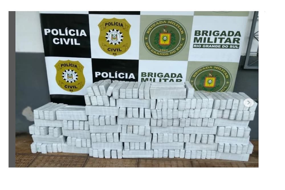 Apreensão milionária de drogas e duas prisões no interior de Alecrim