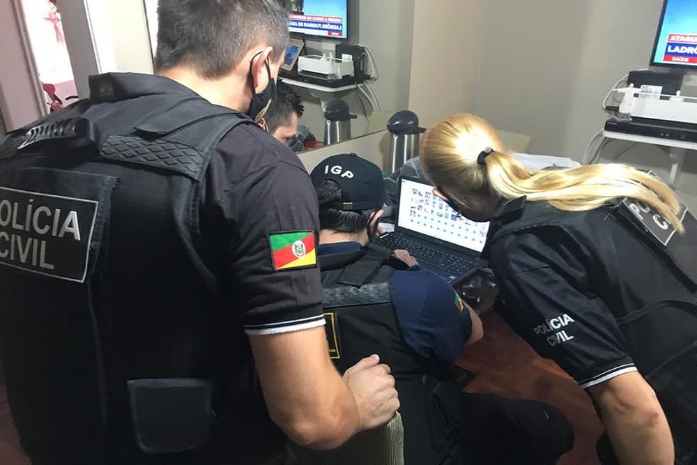 Presos suspeitos de tráfico e exploração sexual de crianças no Rio Grande do Sul