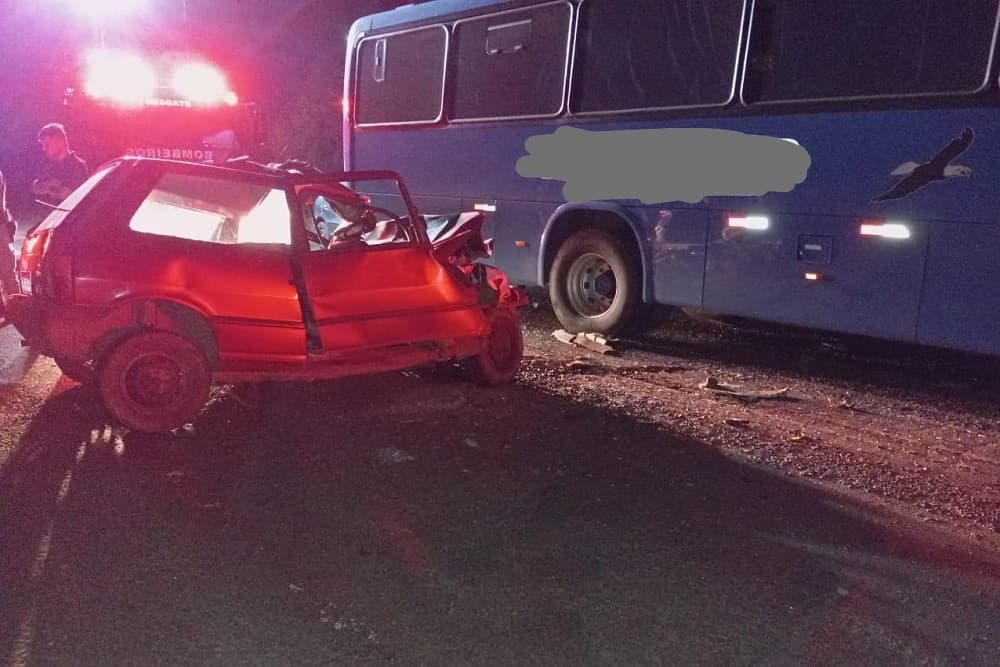 Acidente com vítima fatal na ERS-330, entre Miraguaí e Tenente Portela