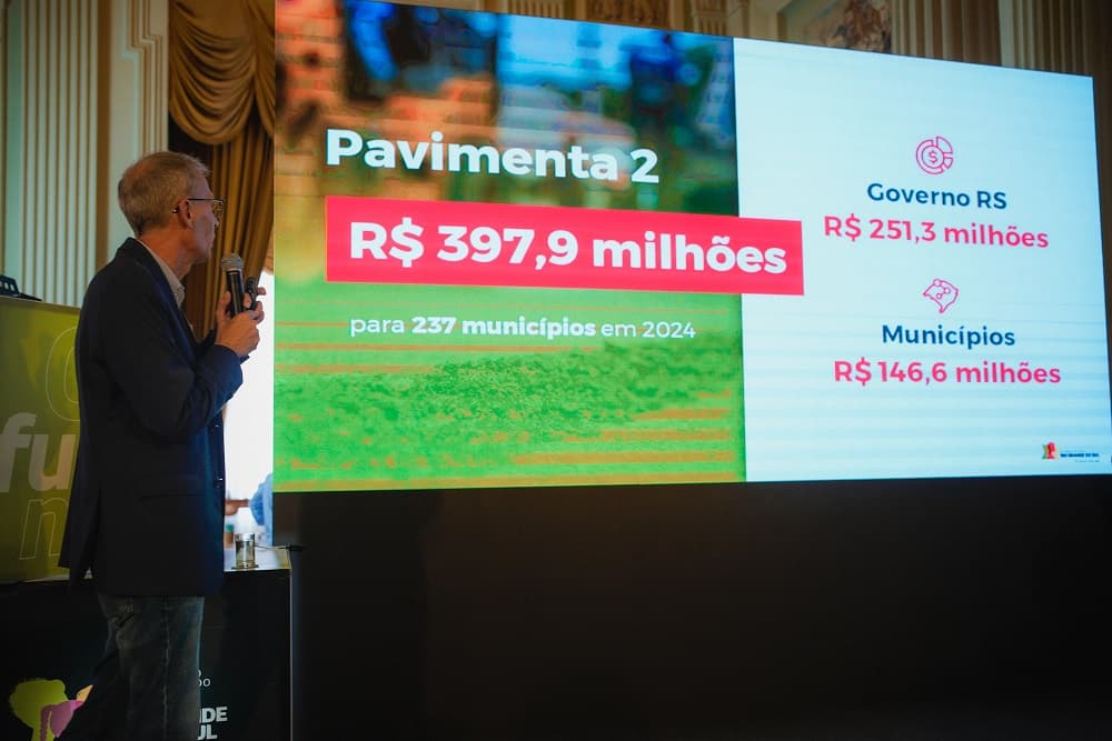 Santo Augusto é contemplado no programa Pavimenta 2