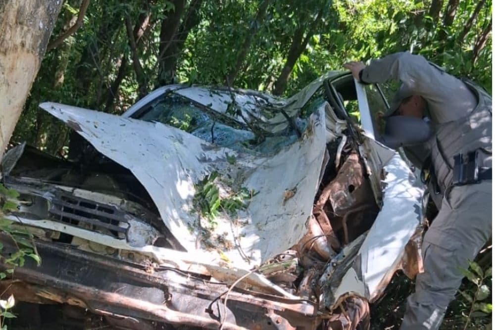 Homem é encontrado morto dentro de carro na ERS-344, entre Santa Rosa e Tuparendi