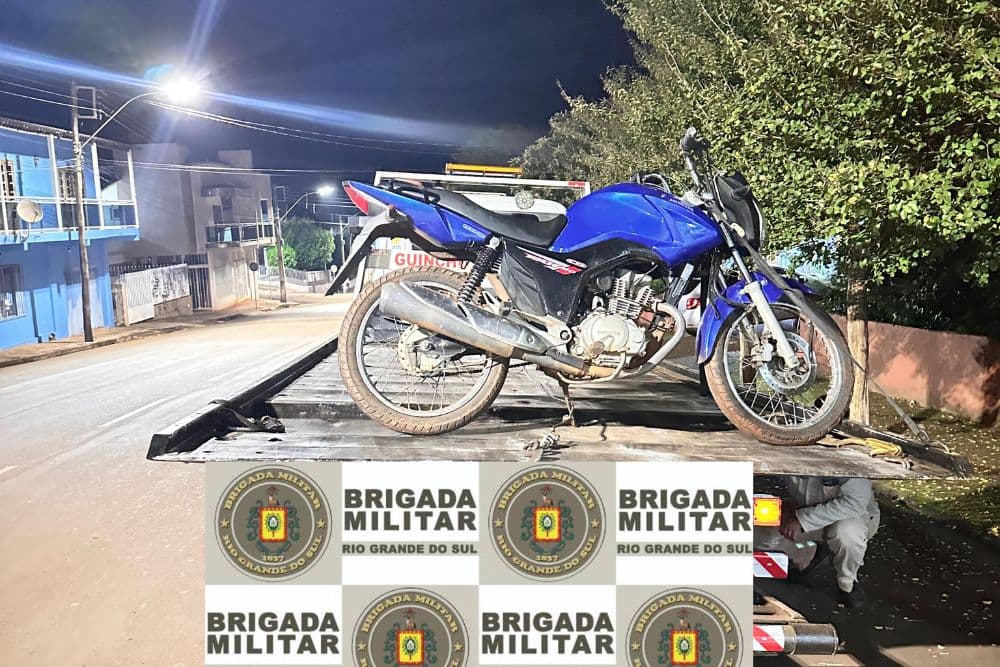 Brigada Militar recupera veículo furtado e recaptura foragido em Coronel Bicaco