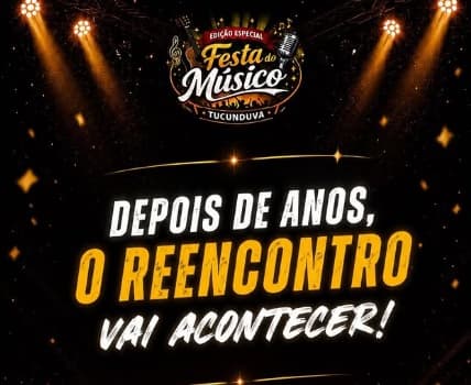 Festa do Músico está de volta a Tucunduva após mais de uma década